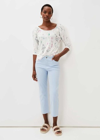 Phase Eight Ramona Straight Leg Jeans Blue Australia | CN6794025